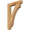 Ekena Millwork Imperial Craftsman Rough Sawn Bracket, Western Red Cedar, 4"W x 26"D x 38"H BKT04X26X38IMP04RWR - alternate 1